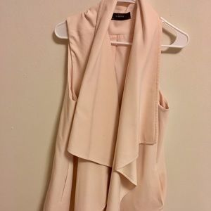 Pale Pink Duster Vest